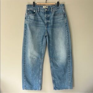 Madewell Darted Barrel Leg Jeans
